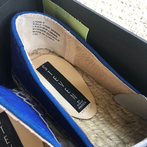 Steven Steve Madden Lanii Espadrilles, NIB, size 9 - Picture 2 of 6